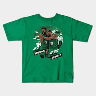 Jaylen Brown & Marcus Smart Boston City Emblem Kids T-Shirt